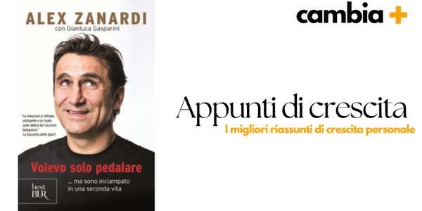 Alex Zanardi la sua determinazione e resilienza lo hanno portato a vincere medaglie d'oro alle Paralimpiadi.