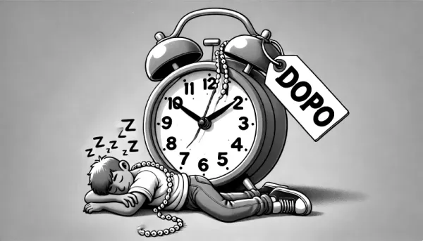 Persona che fa procrastinazione